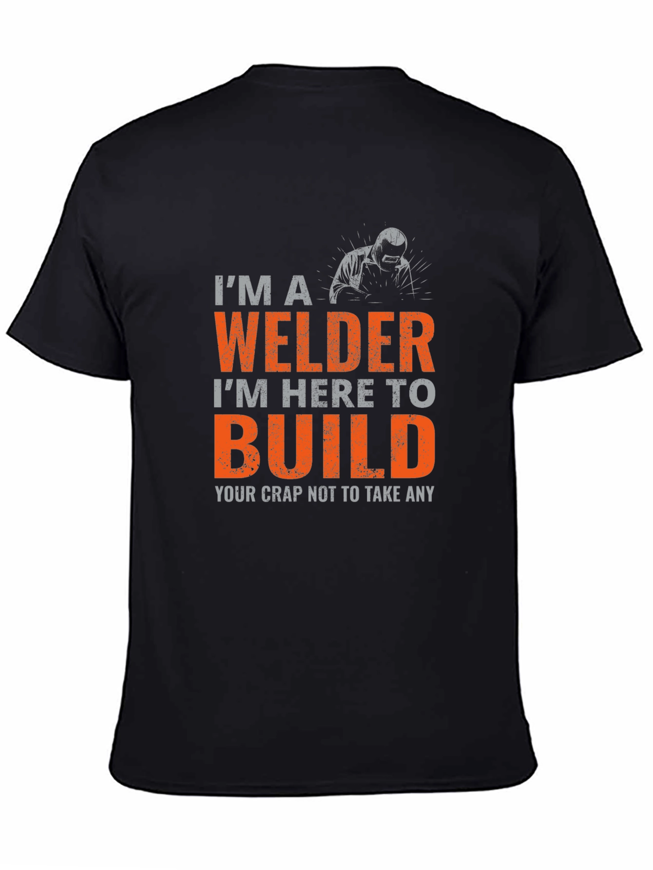 Welder Build Graphic Tee - Black