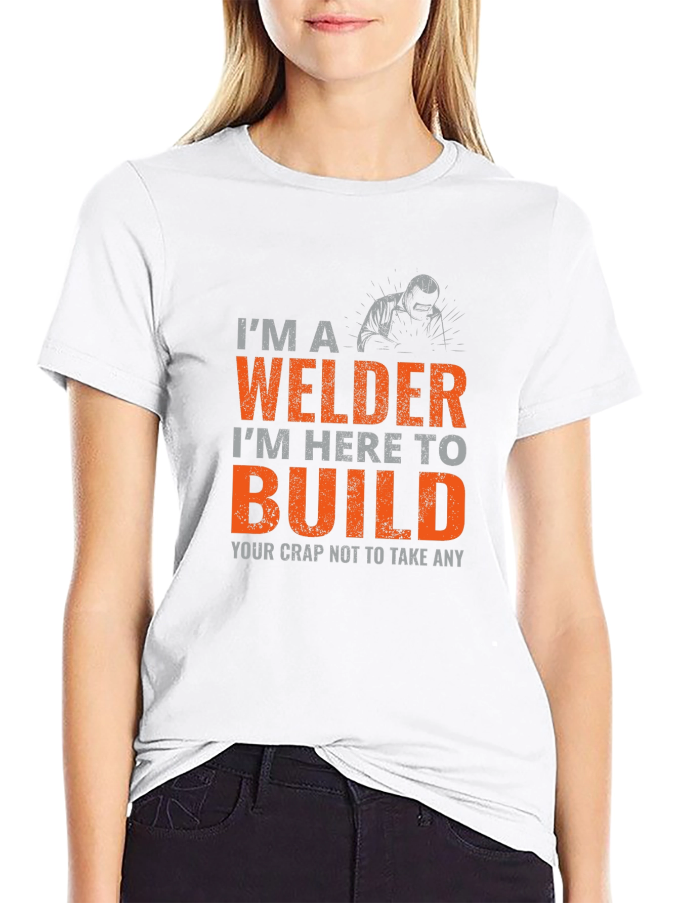 Welder Build Graphic Tee - Black