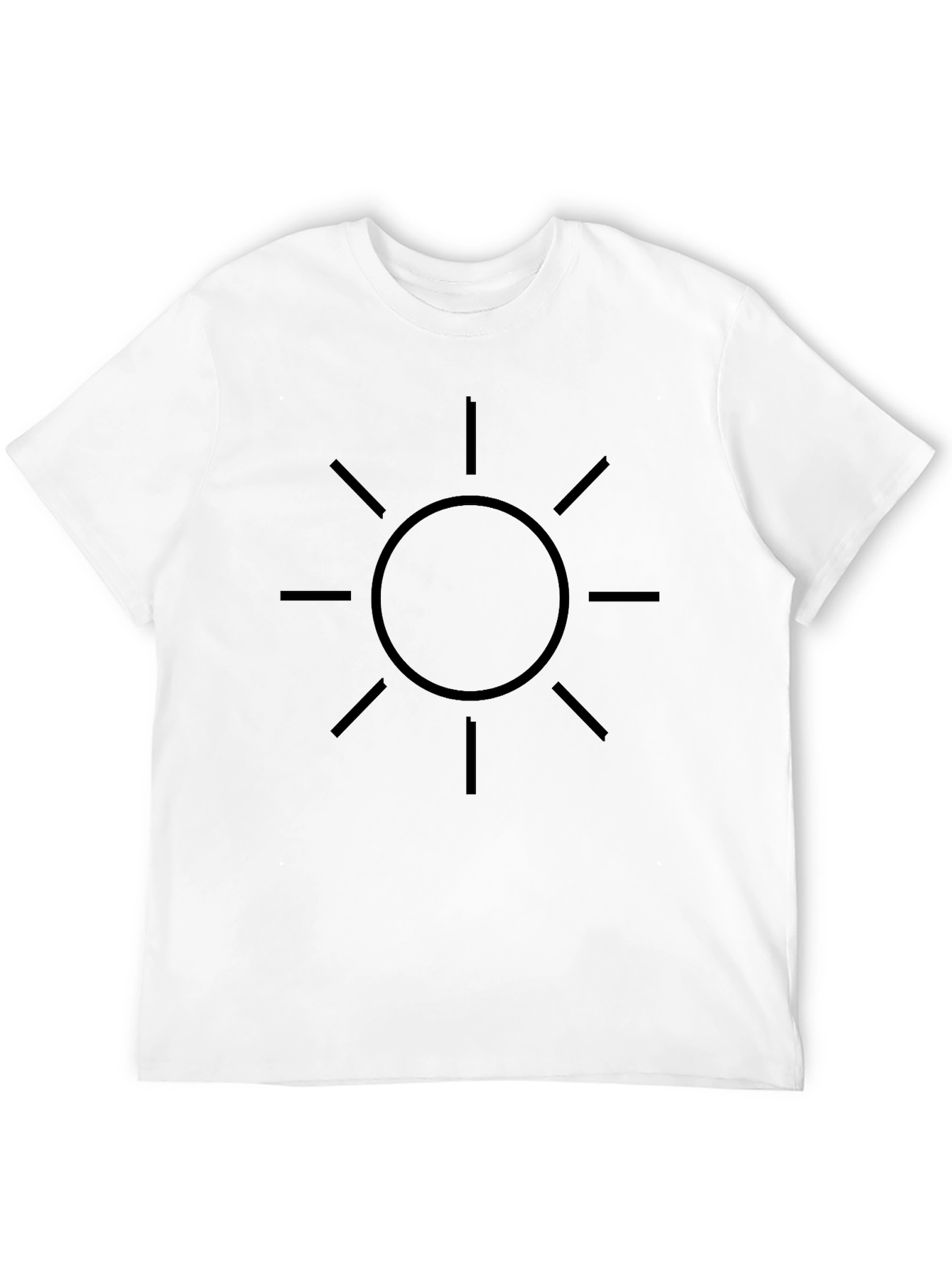 Sun Graphic Black T-Shirt