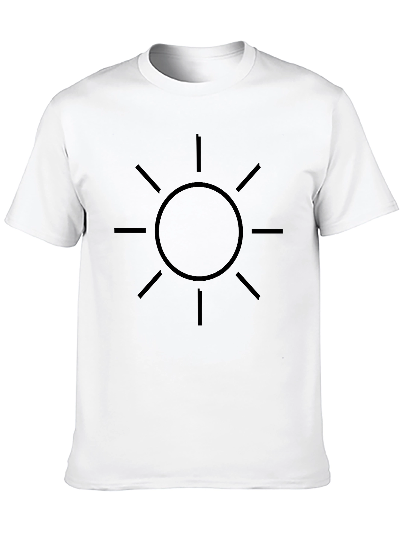 Sun Graphic Black T-Shirt
