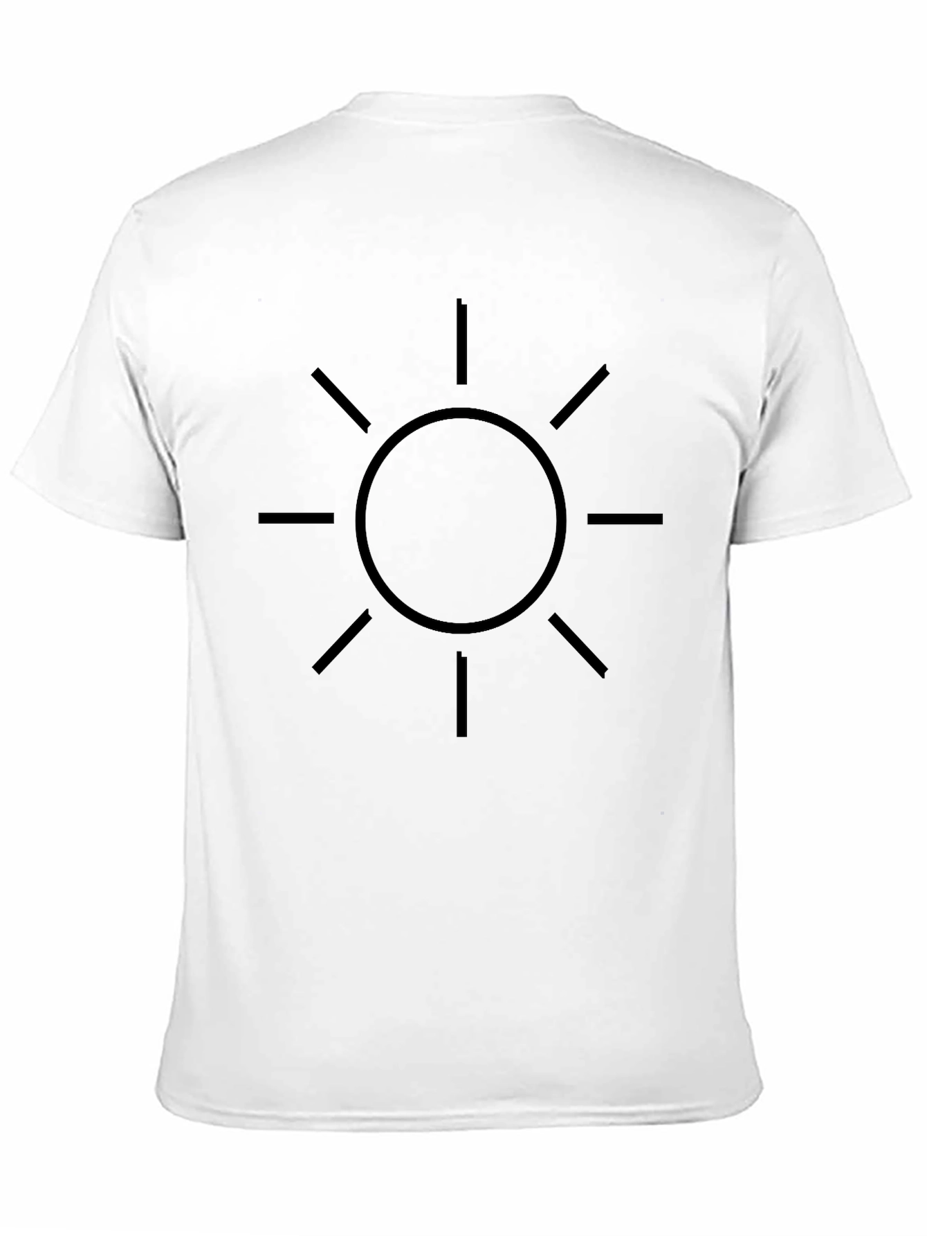 Sun Graphic Black T-Shirt