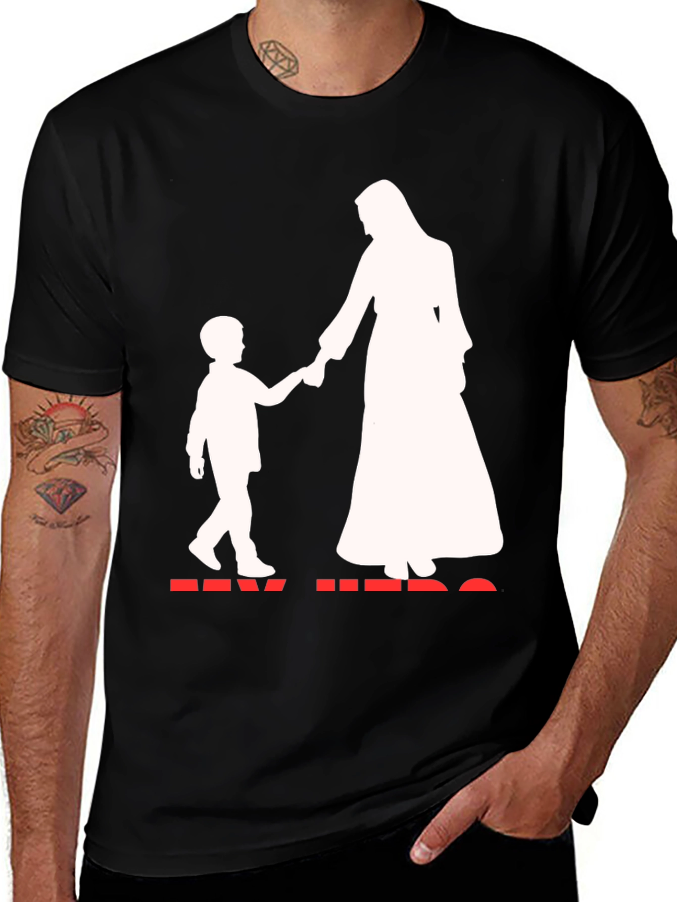 My Hero Black T-Shirt