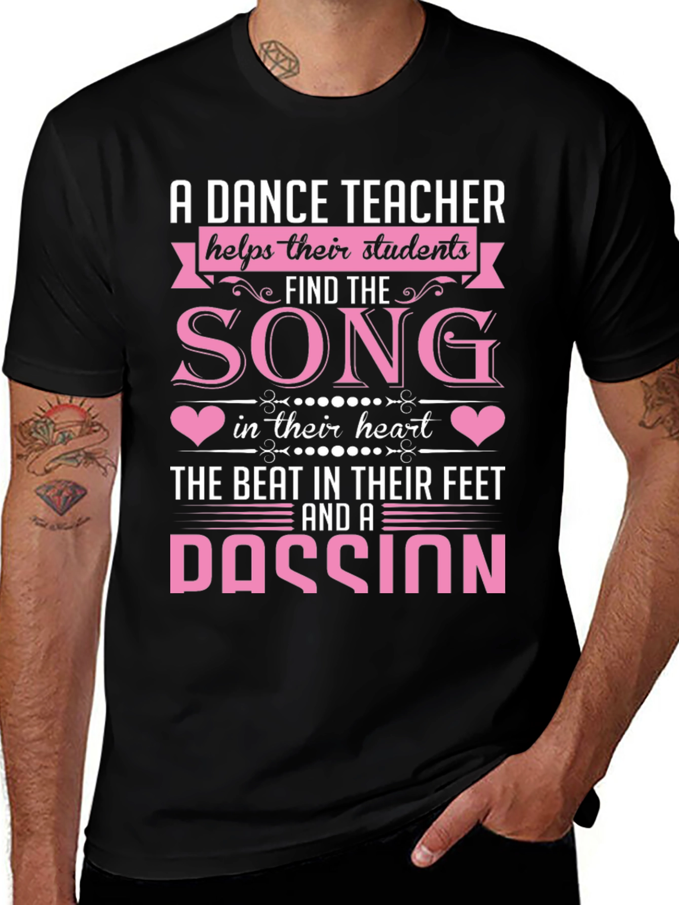 Dance Teacher T-Shirt: Song in Their Heart