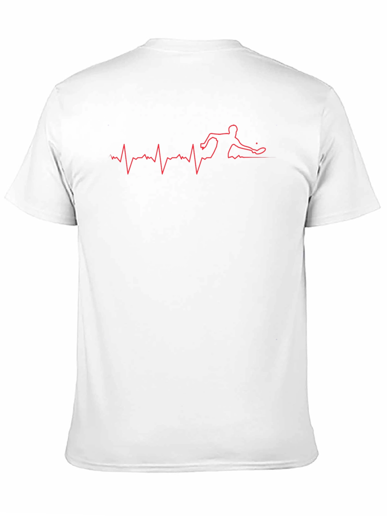 Table Tennis Heartbeat T-Shirt - Black