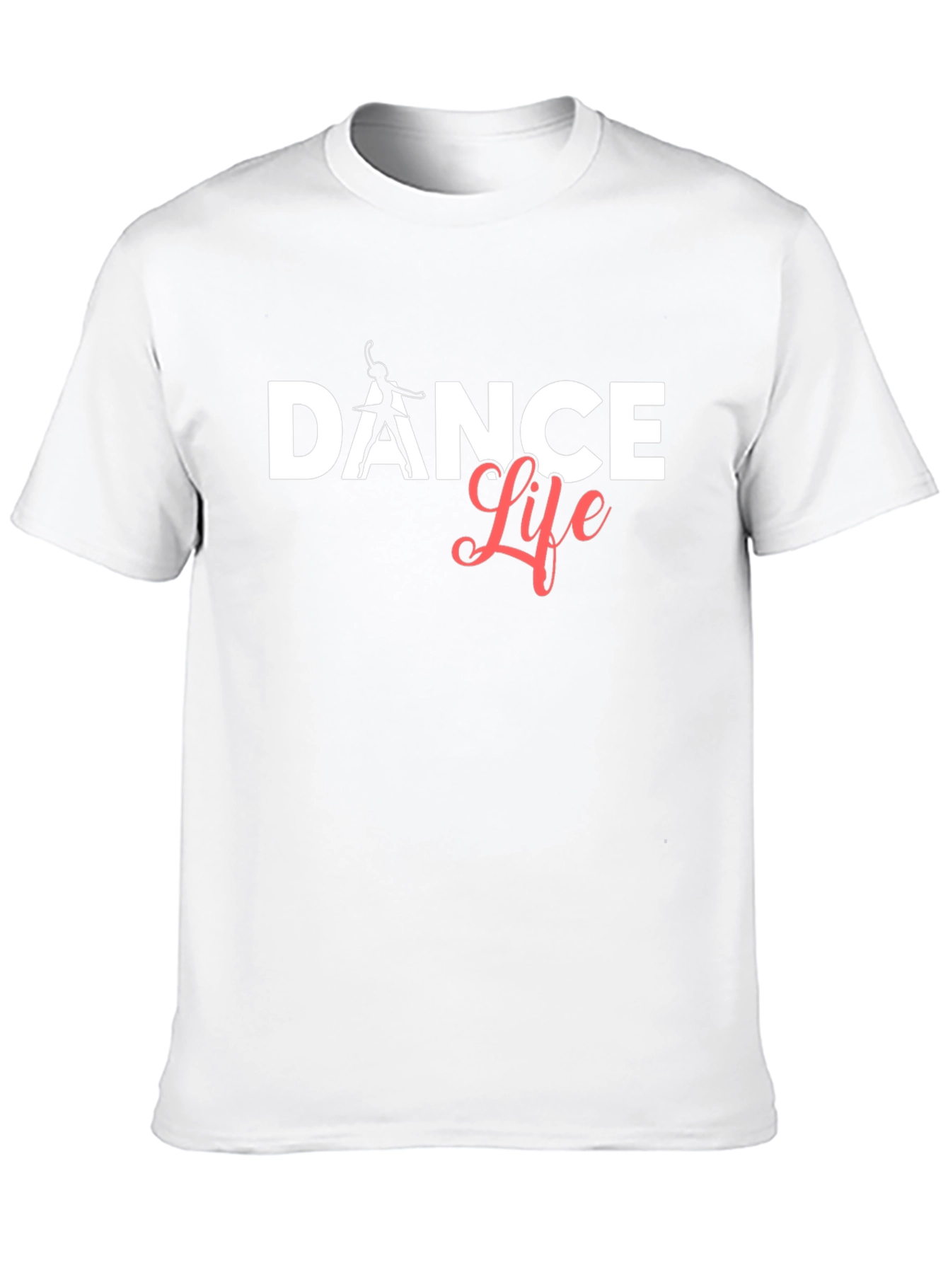 Dance Life Graphic Tee - Black Casual T-Shirt