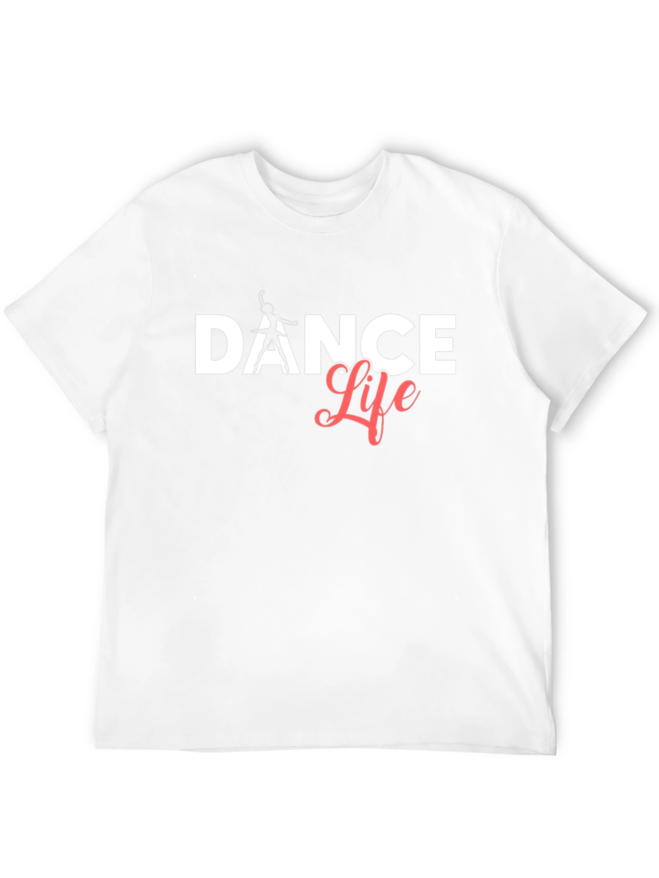 Dance Life Graphic Tee - Black Casual T-Shirt