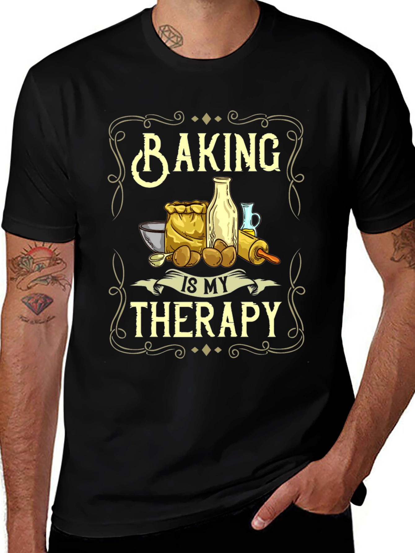 Baking Is My Therapy T-Shirt