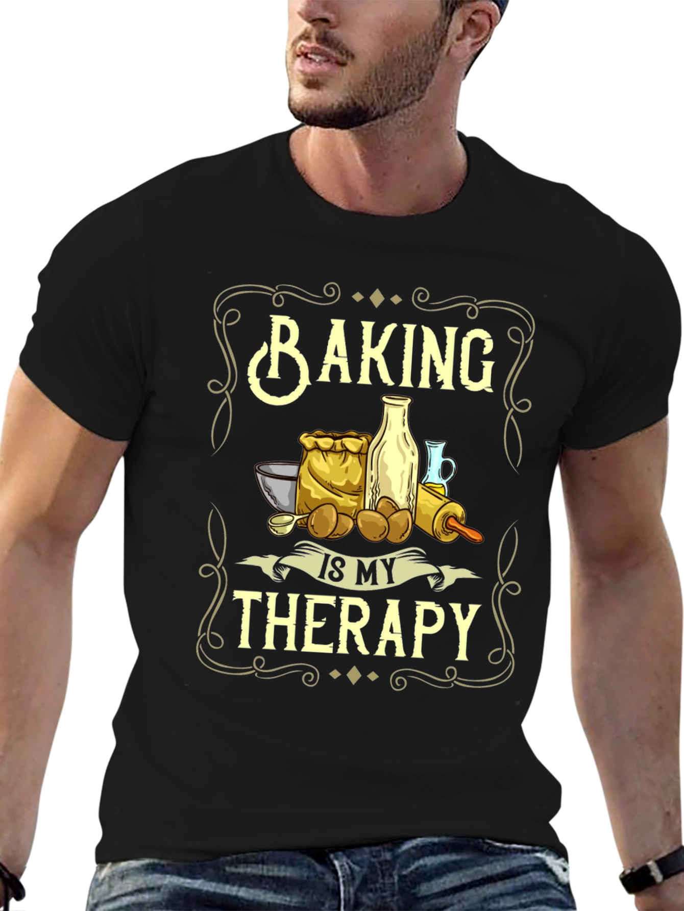 Baking Is My Therapy T-Shirt