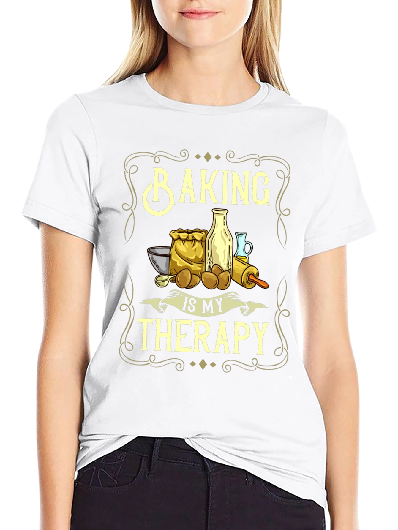 Baking Is My Therapy T-Shirt