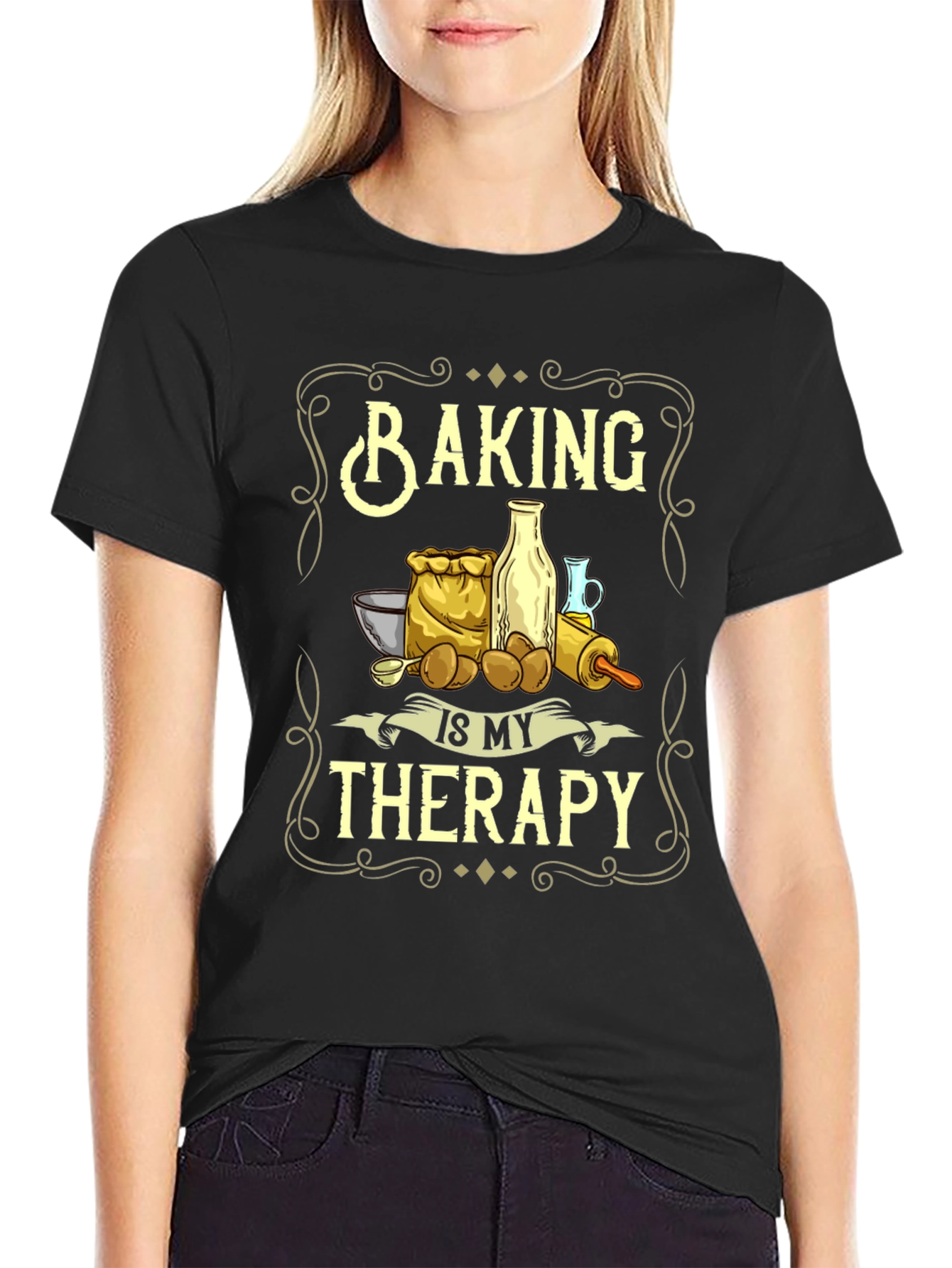 Baking Is My Therapy T-Shirt