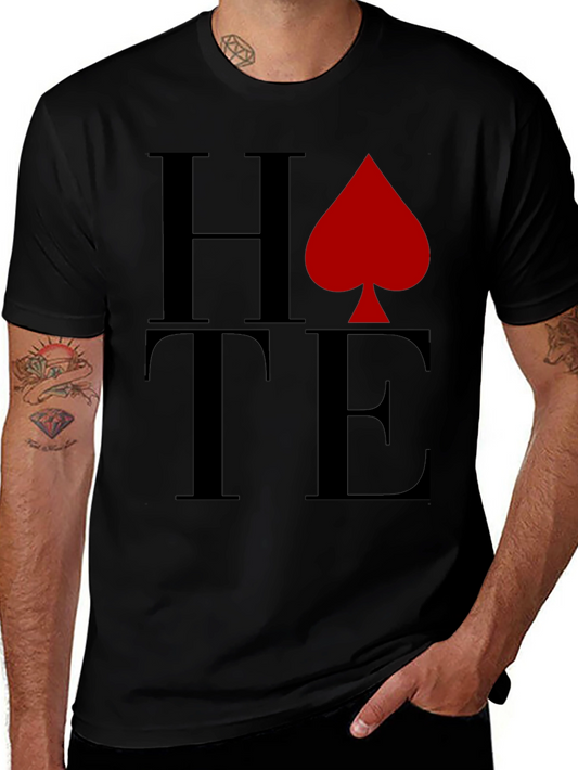 HATE Spade Graphic T-Shirt