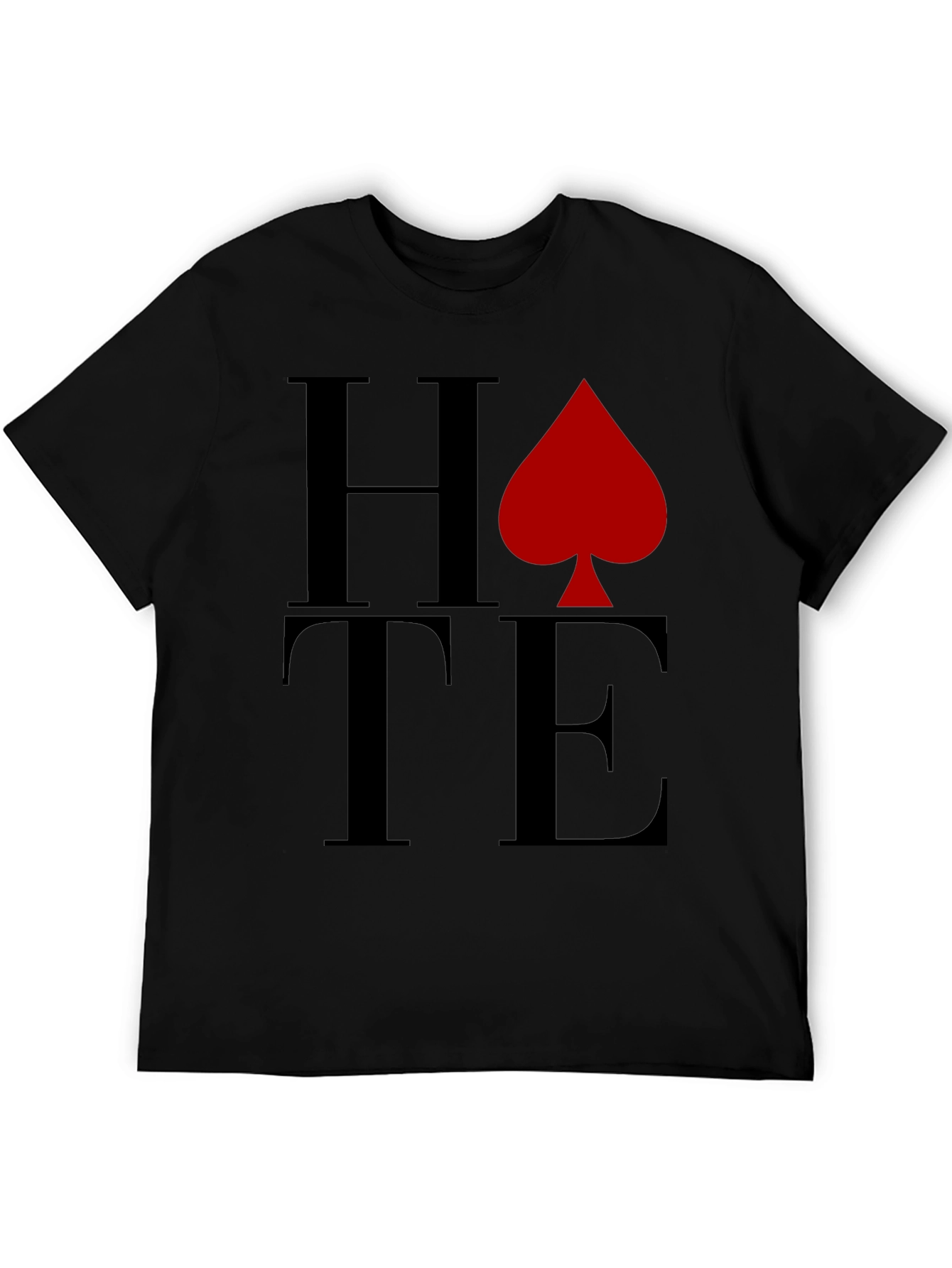 HATE Spade Graphic T-Shirt