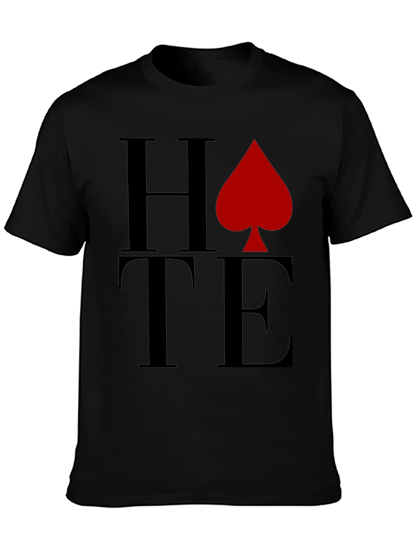 HATE Spade Graphic T-Shirt
