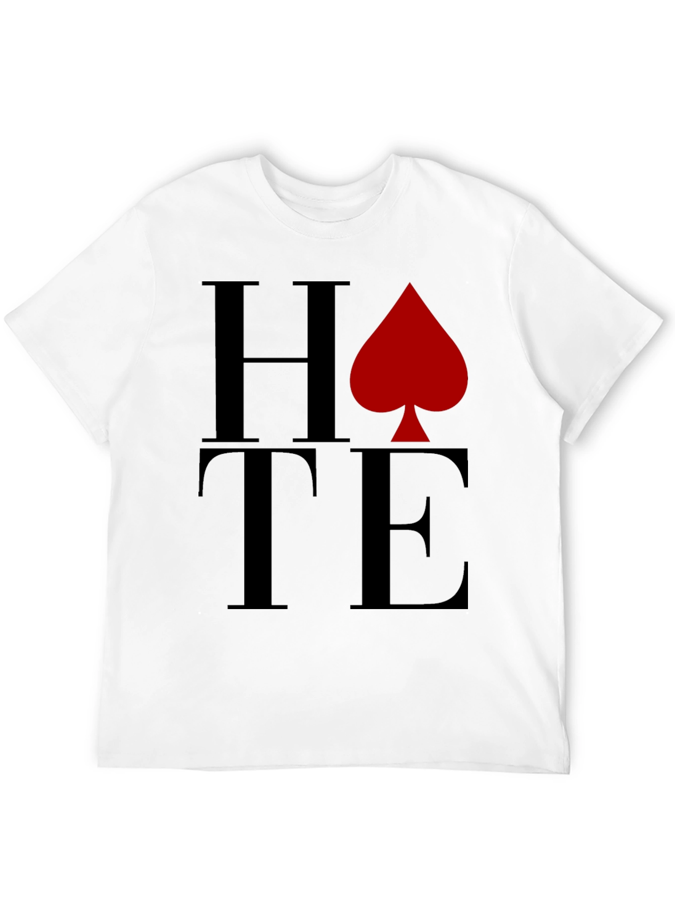 HATE Spade Graphic T-Shirt