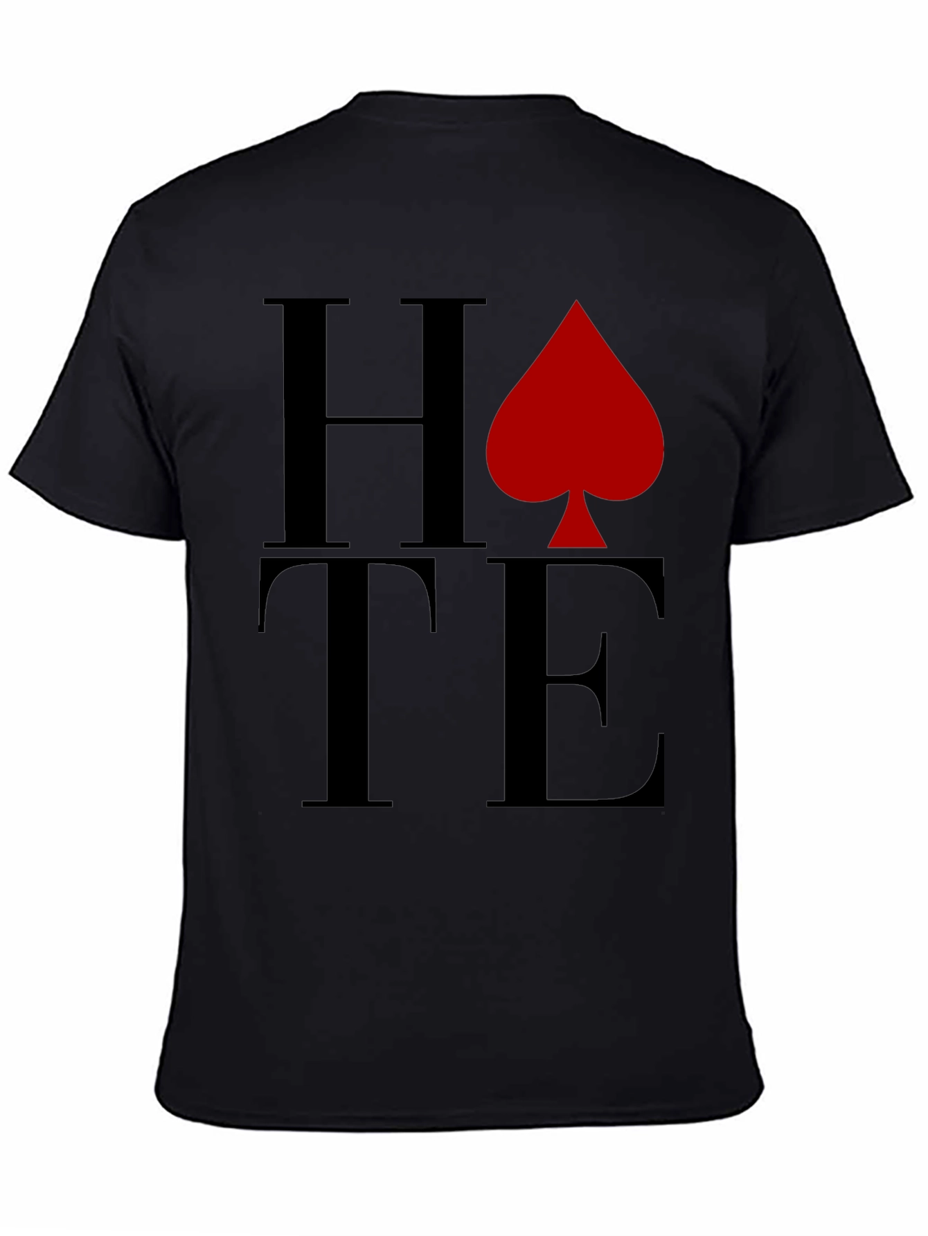 HATE Spade Graphic T-Shirt