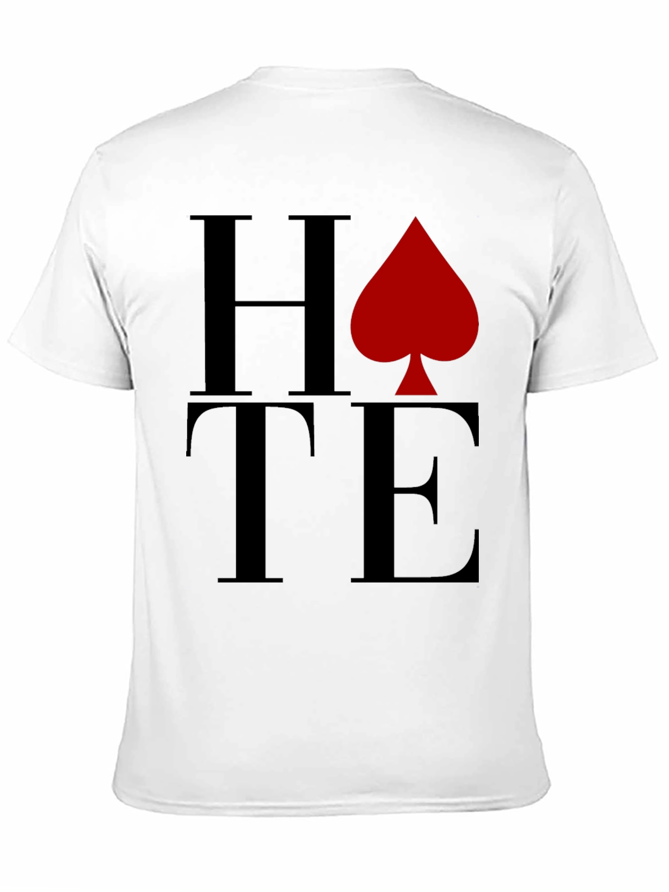 HATE Spade Graphic T-Shirt