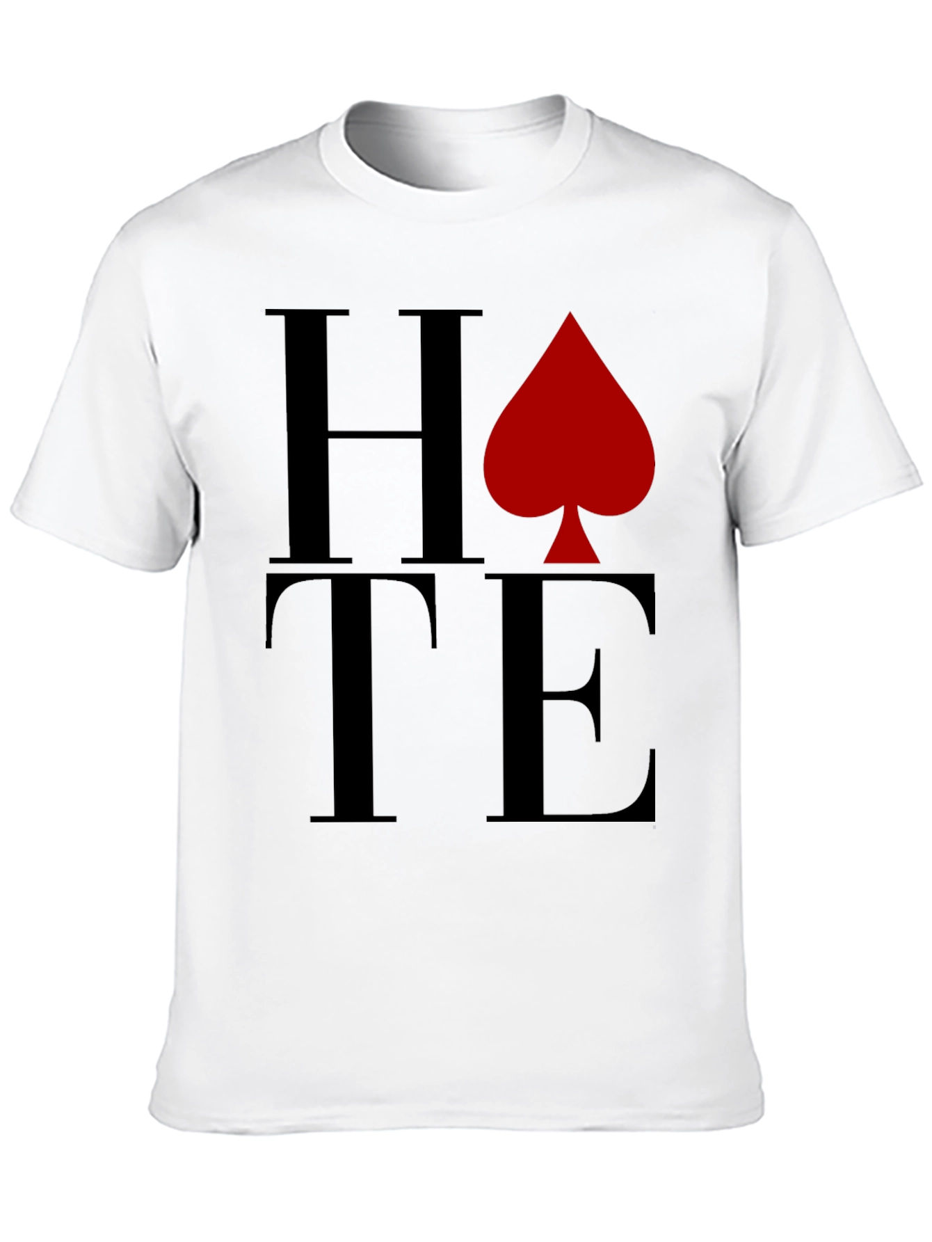 HATE Spade Graphic T-Shirt