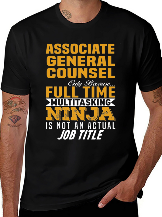 Associate General Counsel Multitasking Ninja T-Shirt