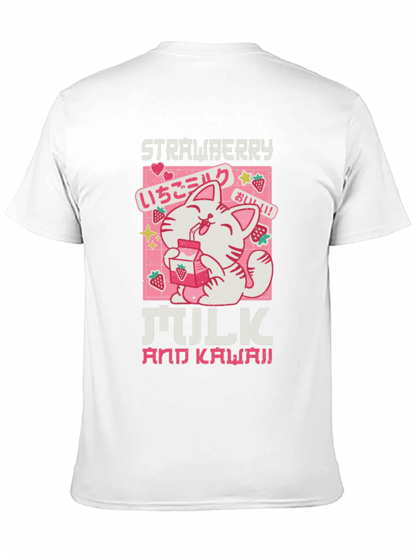 Strawberry Milk and Kawaii Graphic Tee