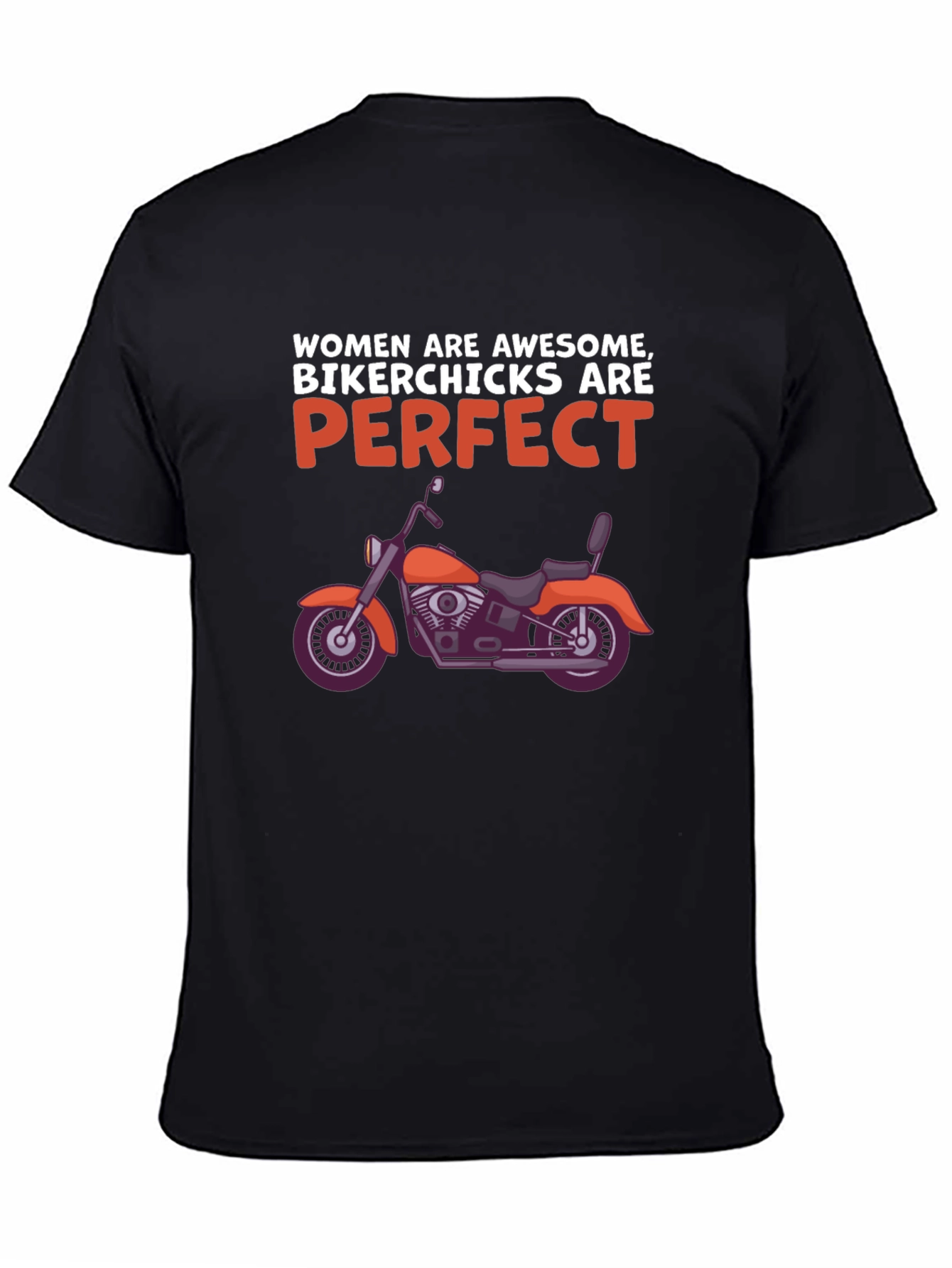Women Biker Chicks T-Shirt - Awesome & Perfect Tee