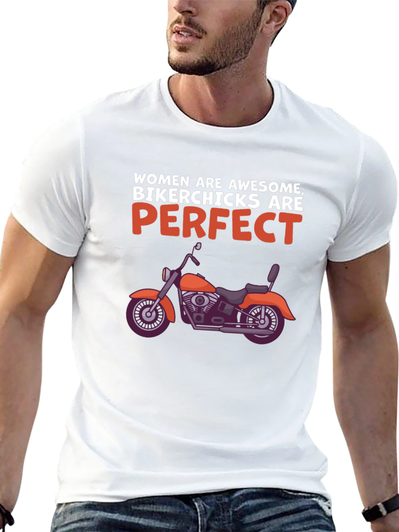 Women Biker Chicks T-Shirt - Awesome & Perfect Tee