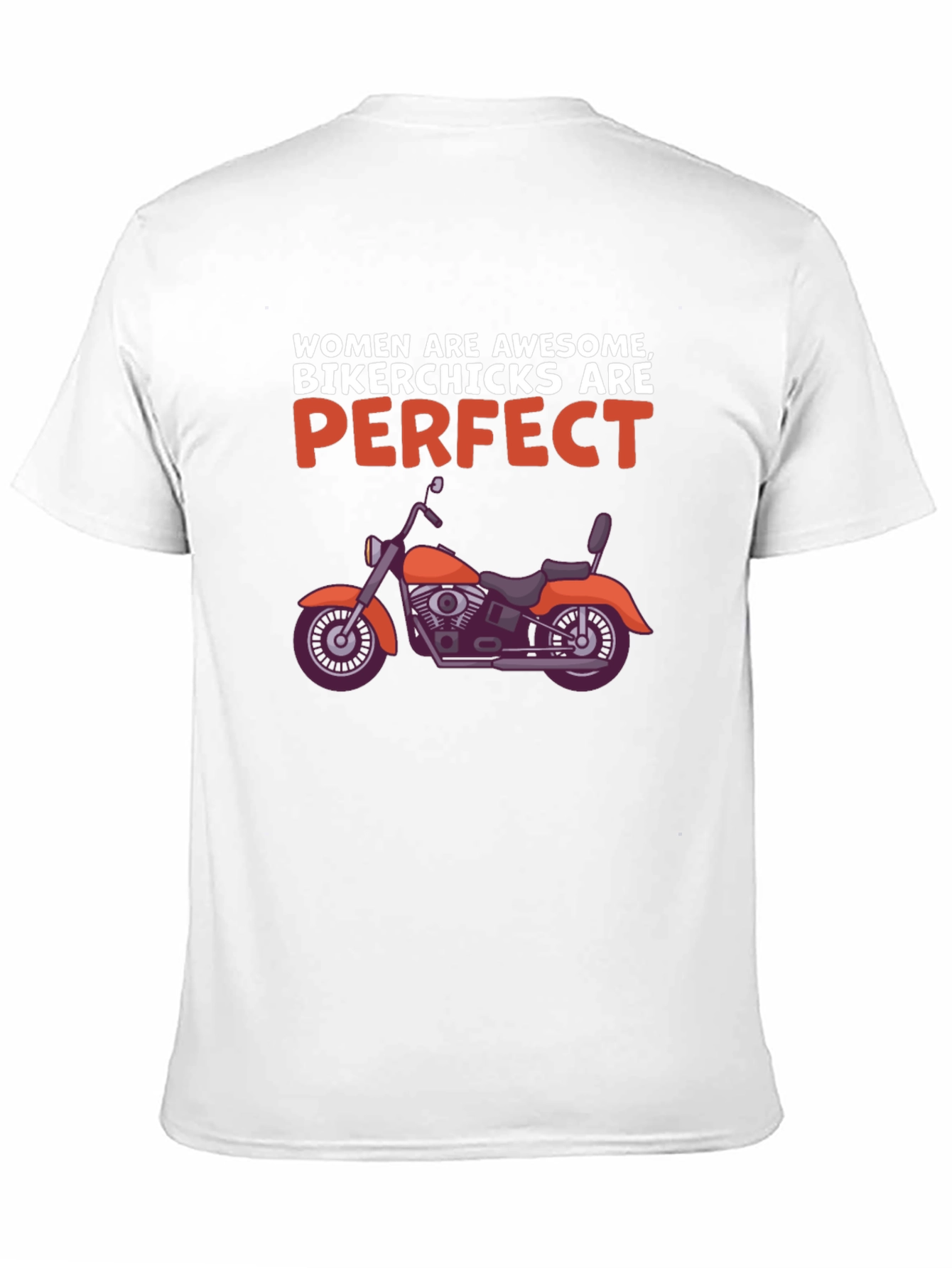 Women Biker Chicks T-Shirt - Awesome & Perfect Tee