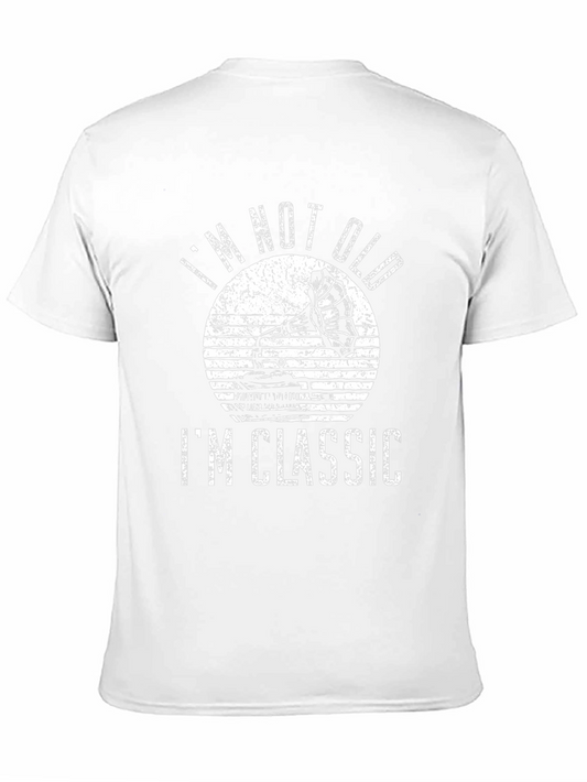 Im Not Old Im Classic T-Shirt - Vintage Style Gramophone Design