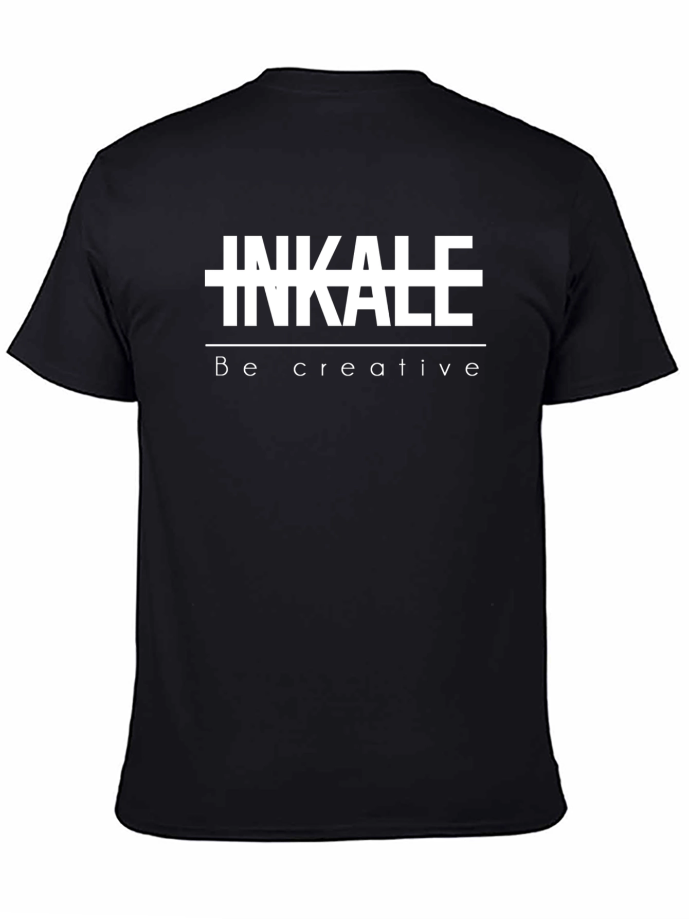 Inkale Be Creative Graphic Tee - Black
