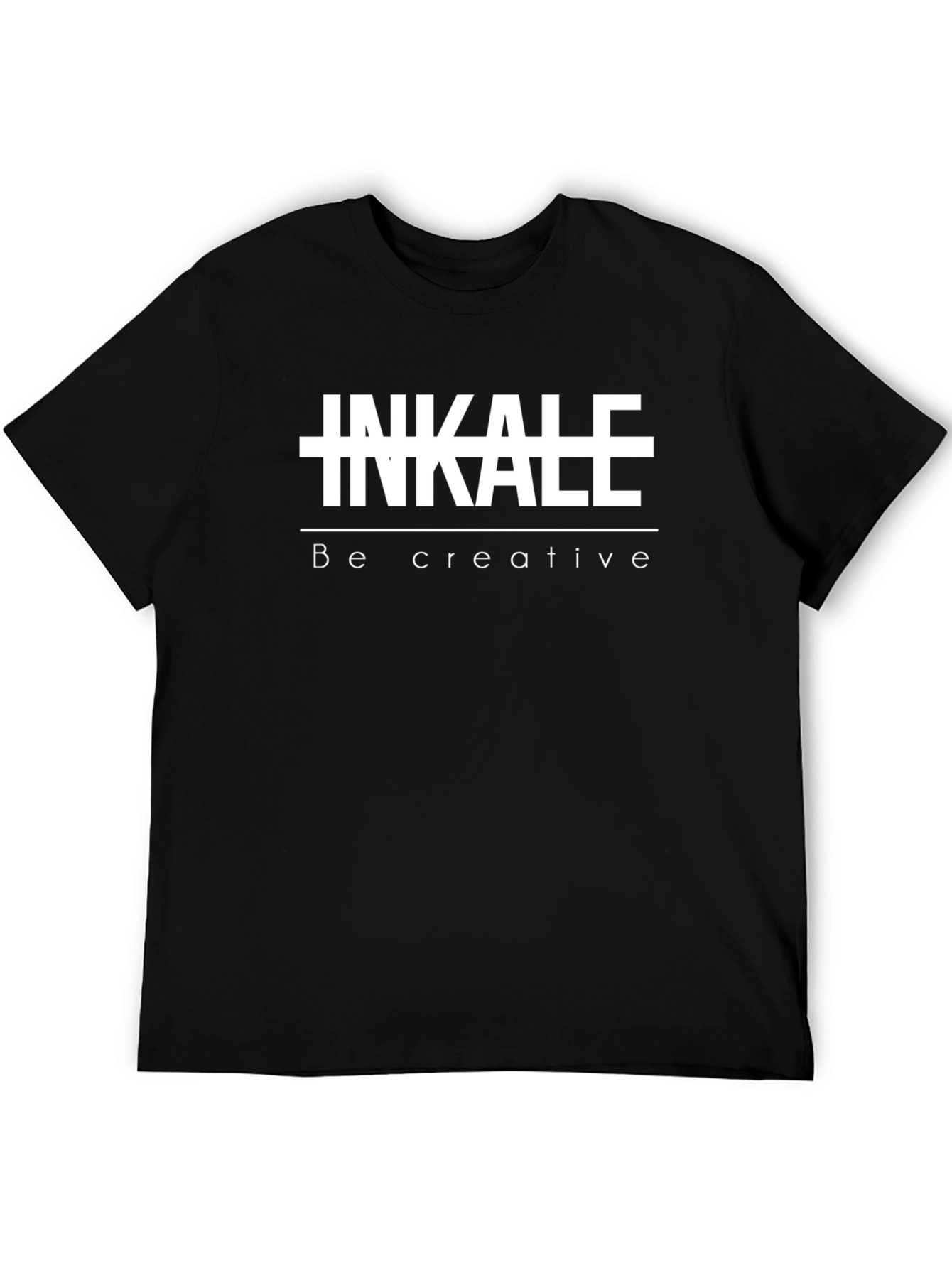 Inkale Be Creative Graphic Tee - Black