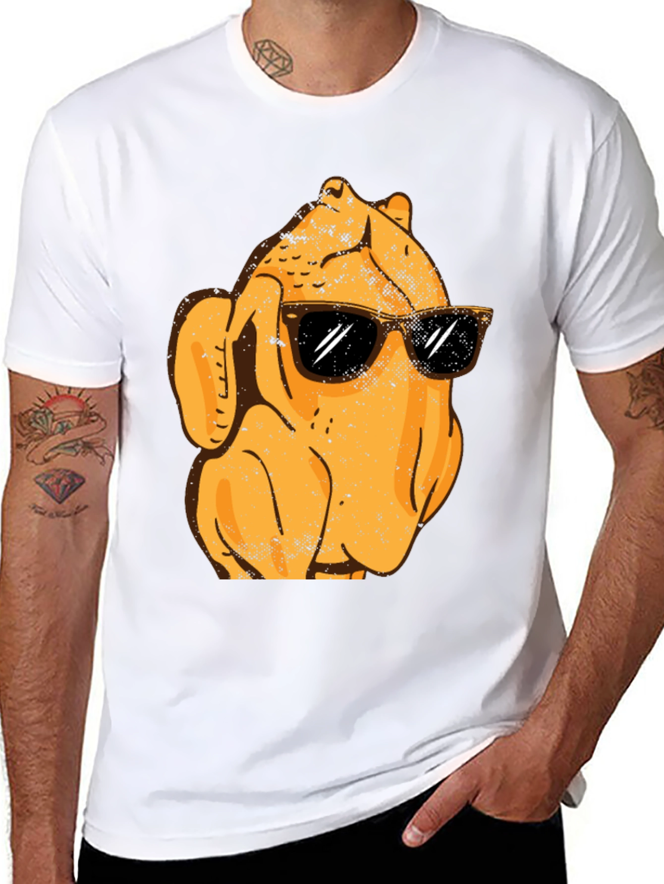 Cool Turkey Thanksgiving T-Shirt