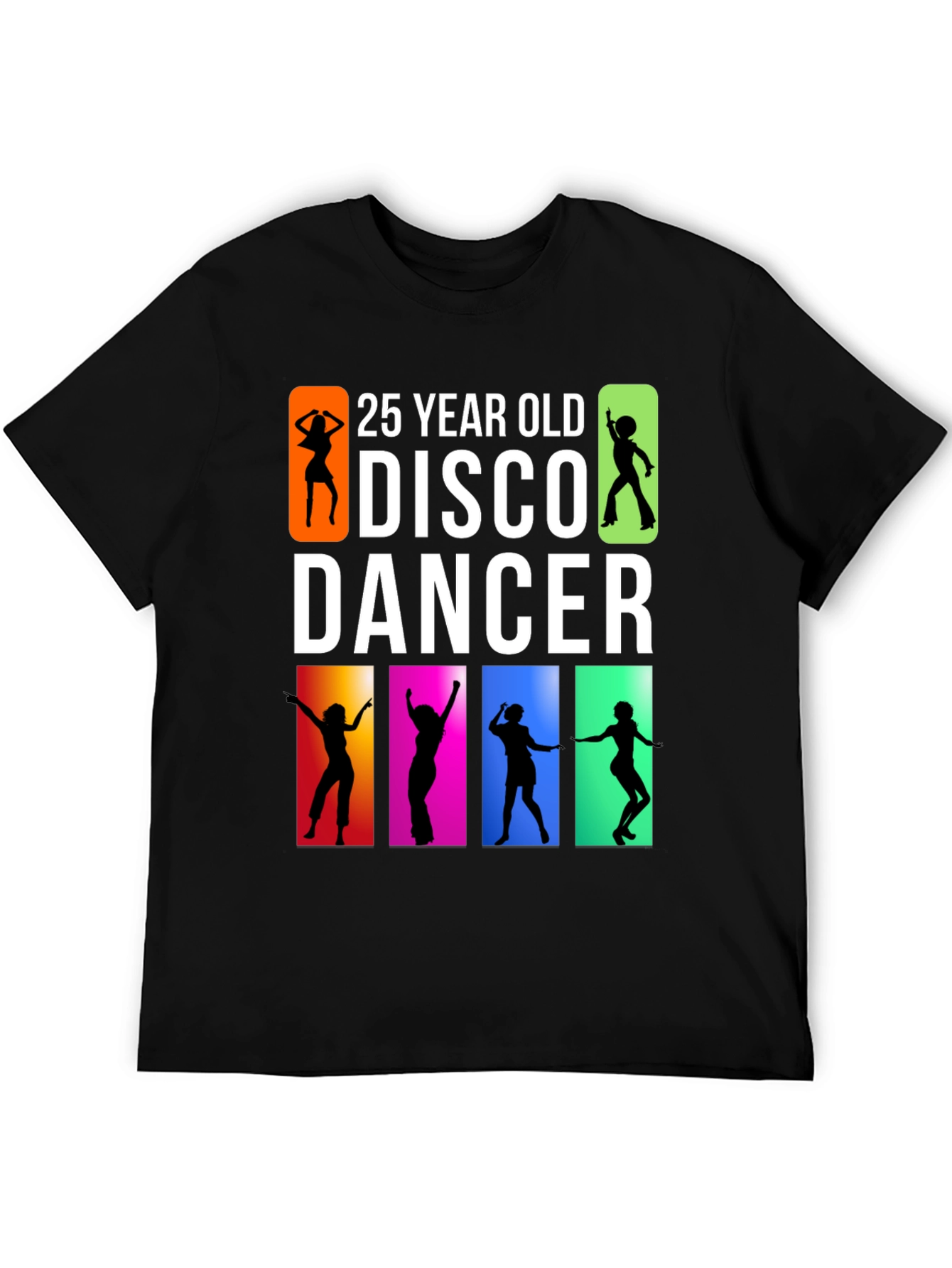 25 Year Old Disco Dancer Graphic T-Shirt