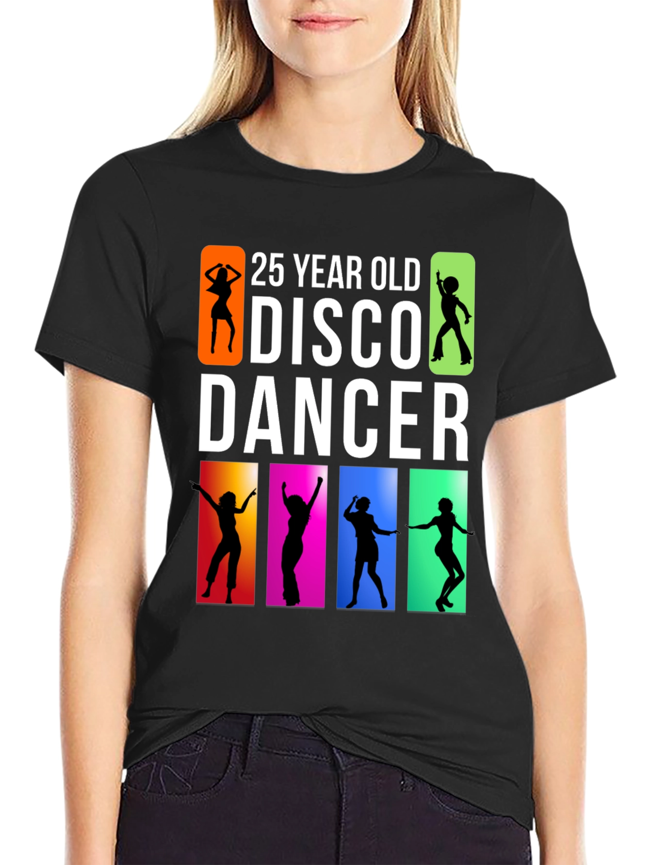 25 Year Old Disco Dancer Graphic T-Shirt