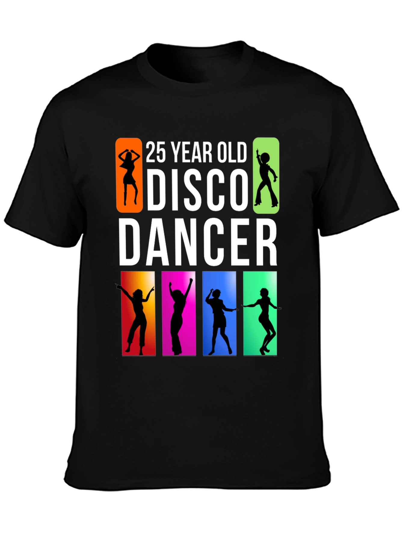 25 Year Old Disco Dancer Graphic T-Shirt