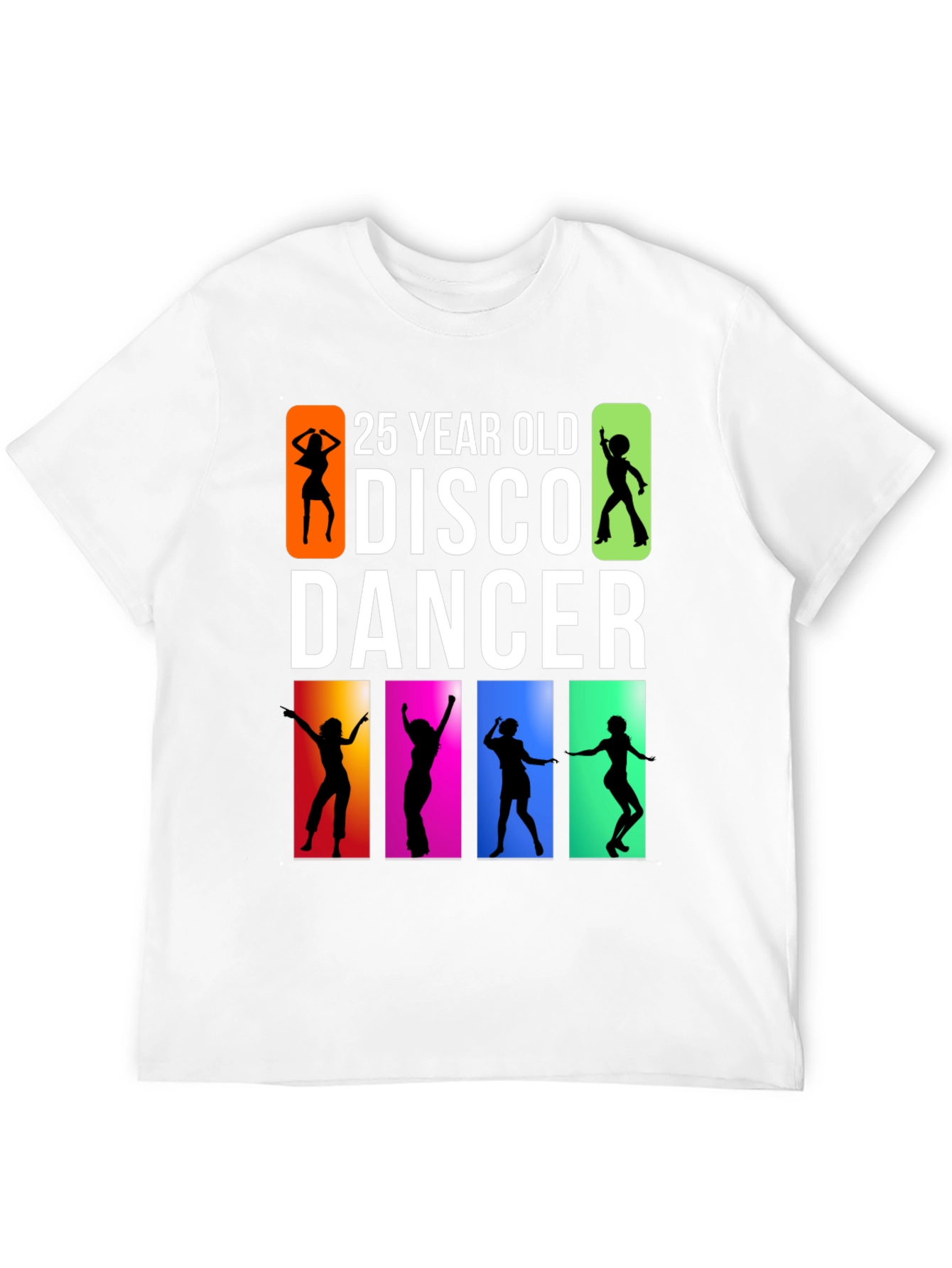 25 Year Old Disco Dancer Graphic T-Shirt