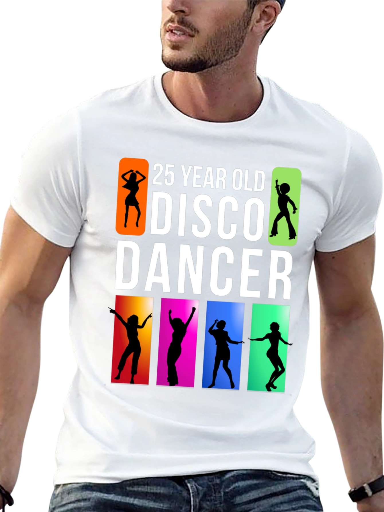 25 Year Old Disco Dancer Graphic T-Shirt