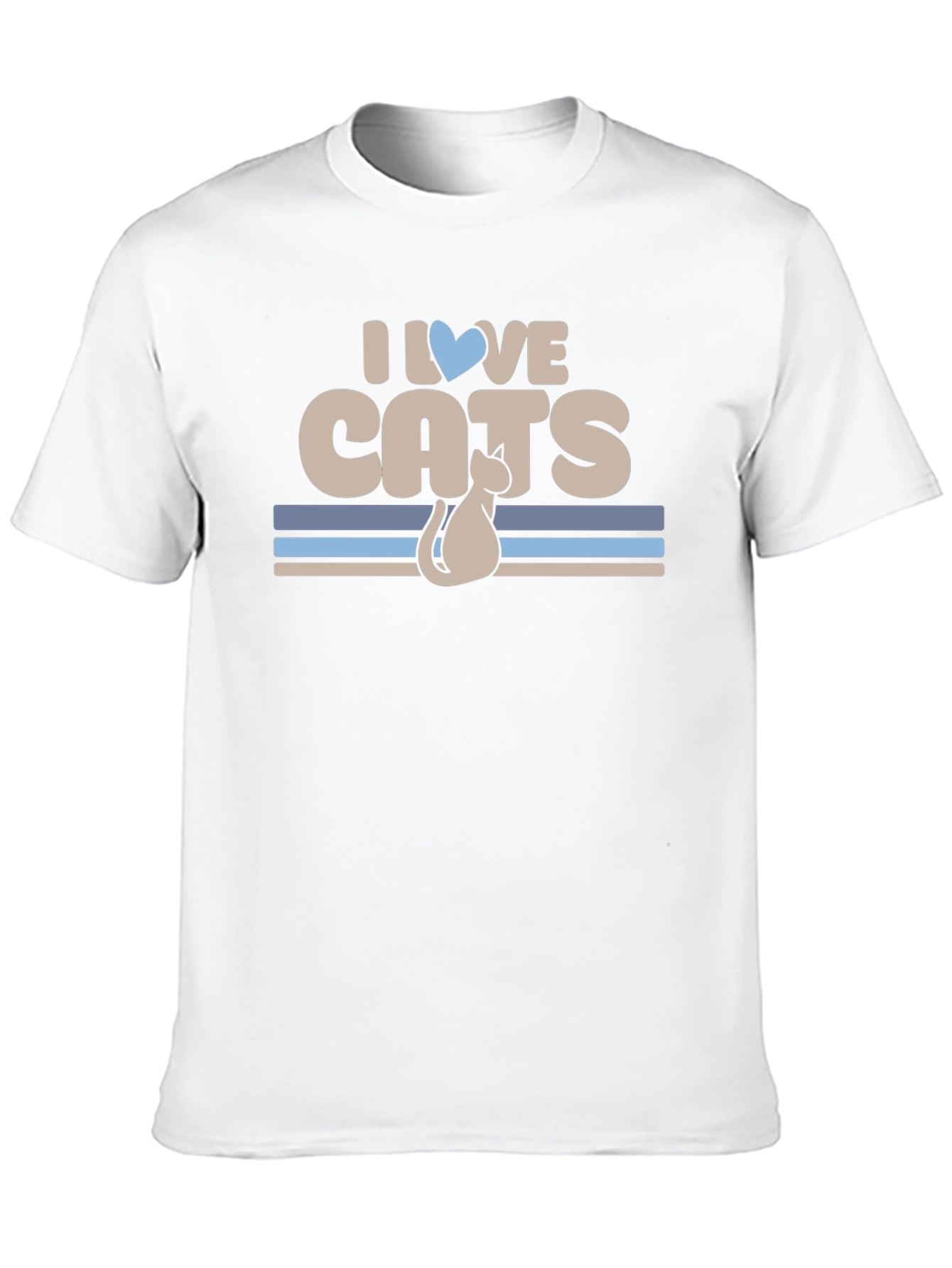 I Love Cats Graphic T-Shirt