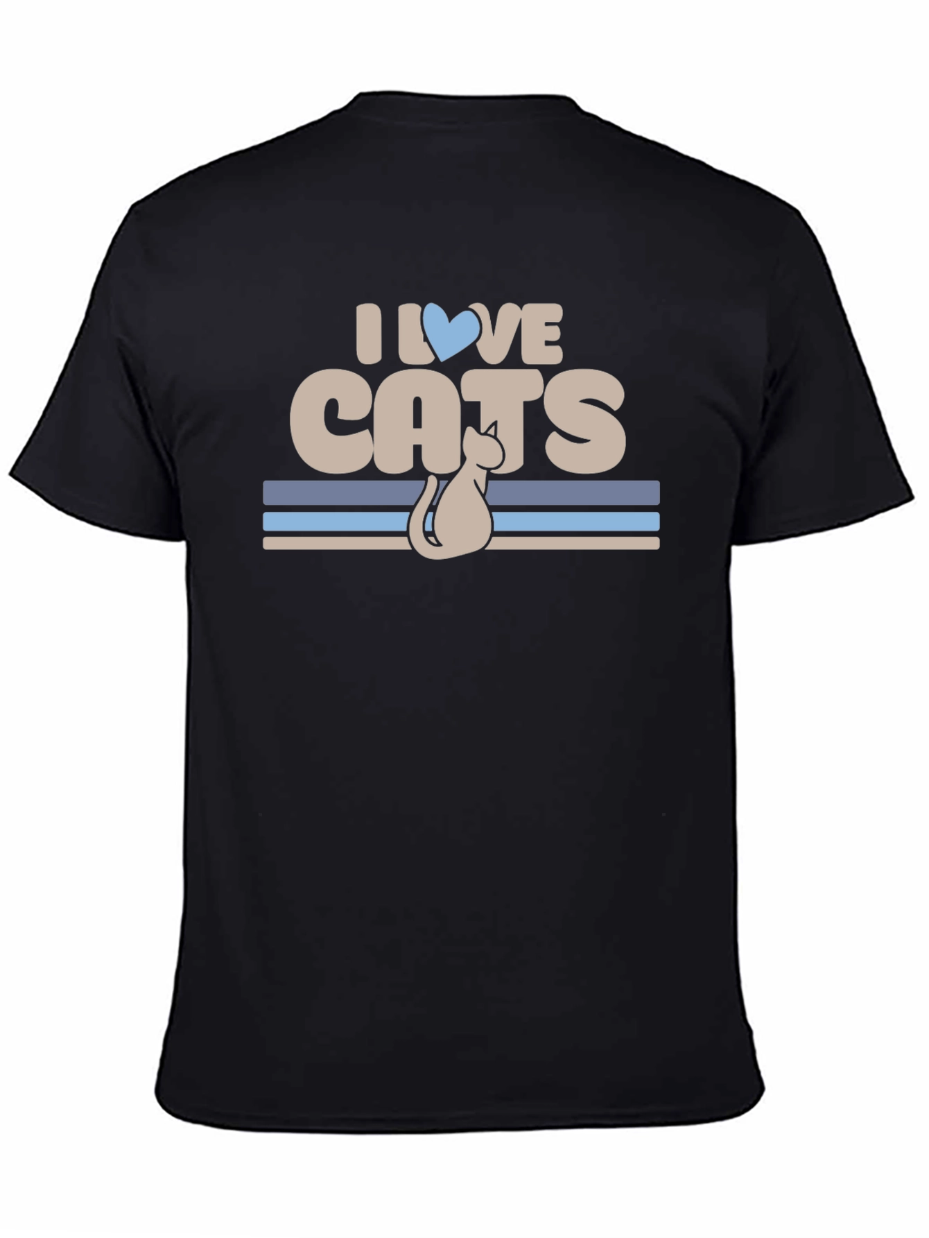 I Love Cats Graphic T-Shirt