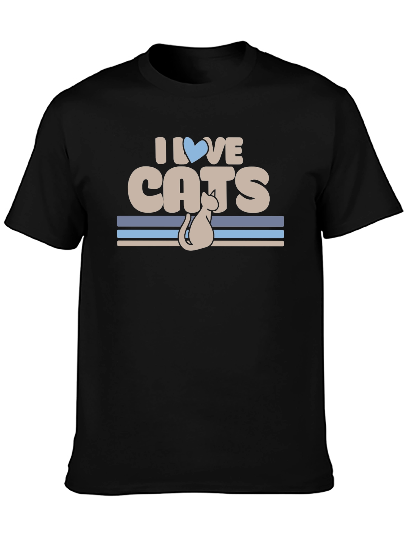 I Love Cats Graphic T-Shirt