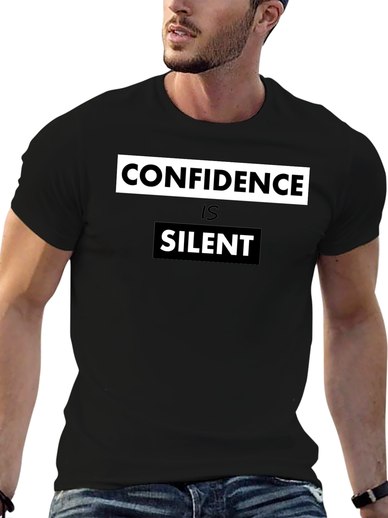 Confidence is Silent Graphic Tee