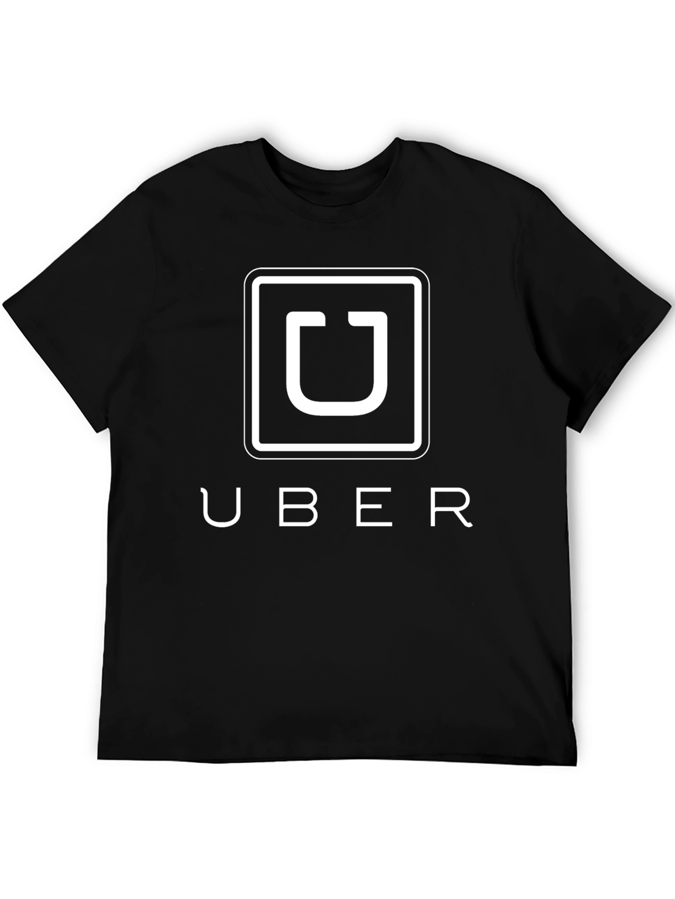 Uber Logo Black T-Shirt - Ride in Style!