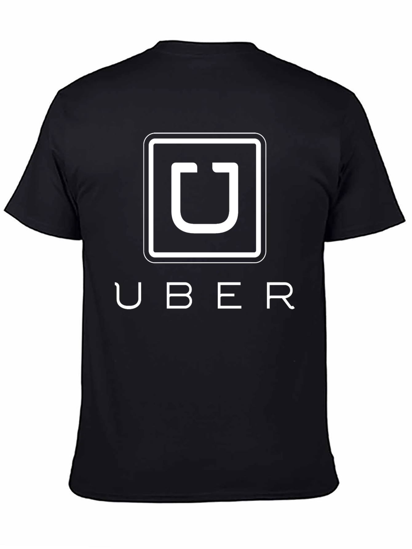 Uber Logo Black T-Shirt - Ride in Style!