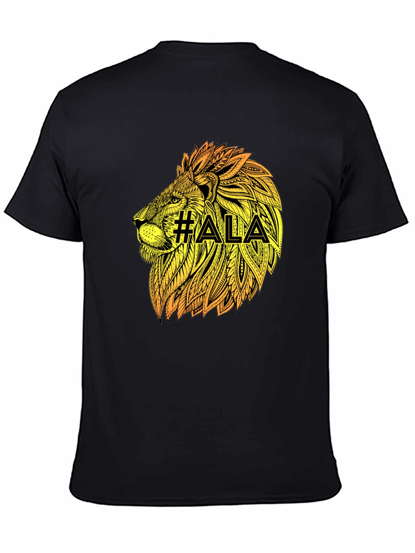 Lion ALA Black T-Shirt