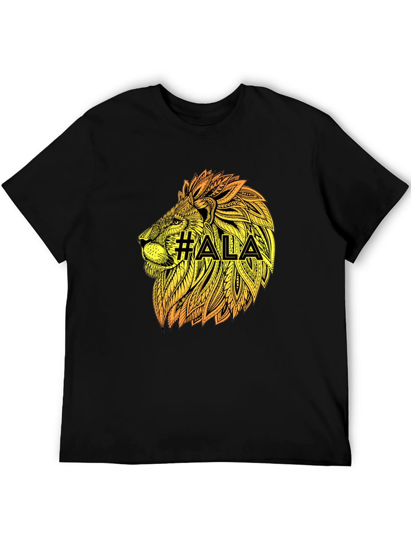Lion ALA Black T-Shirt