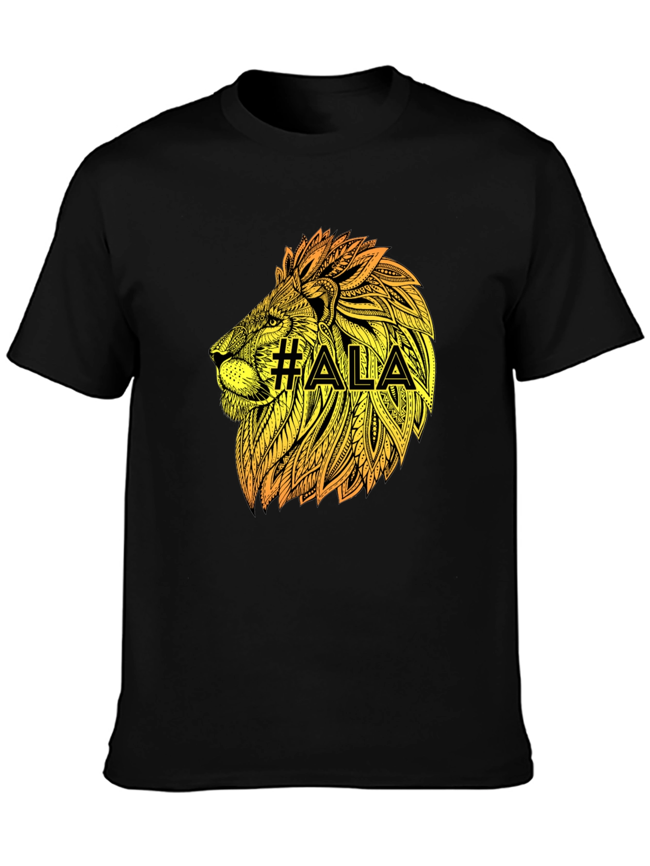 Lion ALA Black T-Shirt