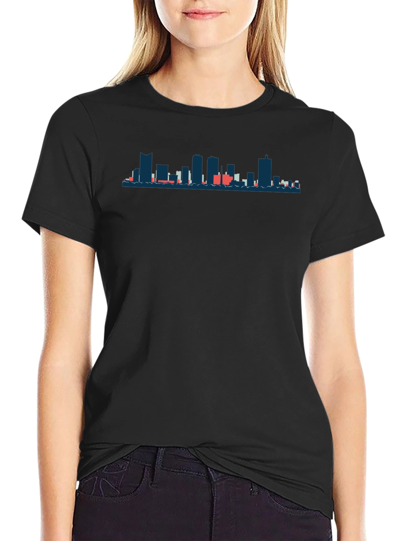 City Skyline Graphic Tee - Urban Style