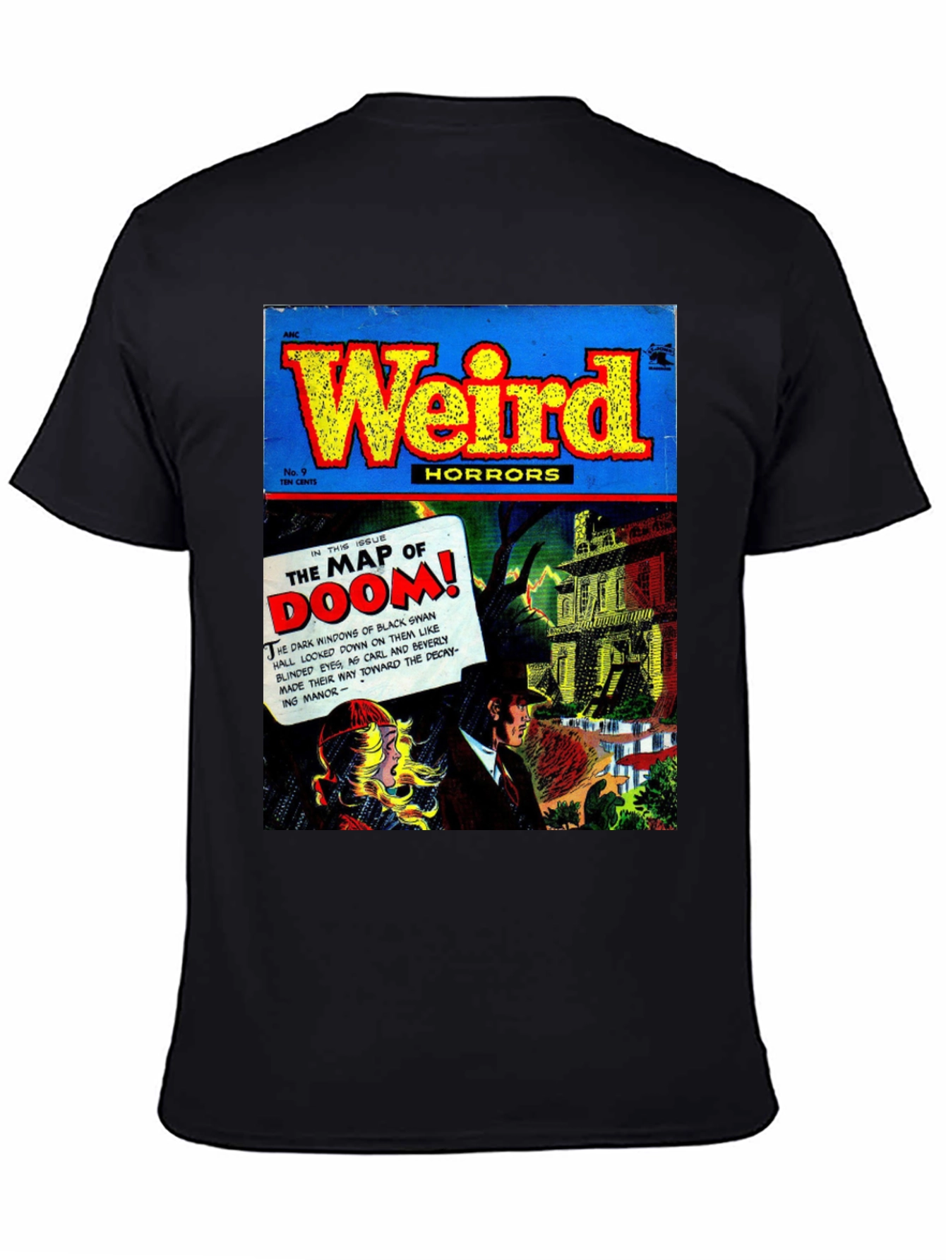 Weird Horrors Comic Book Cover T-Shirt
