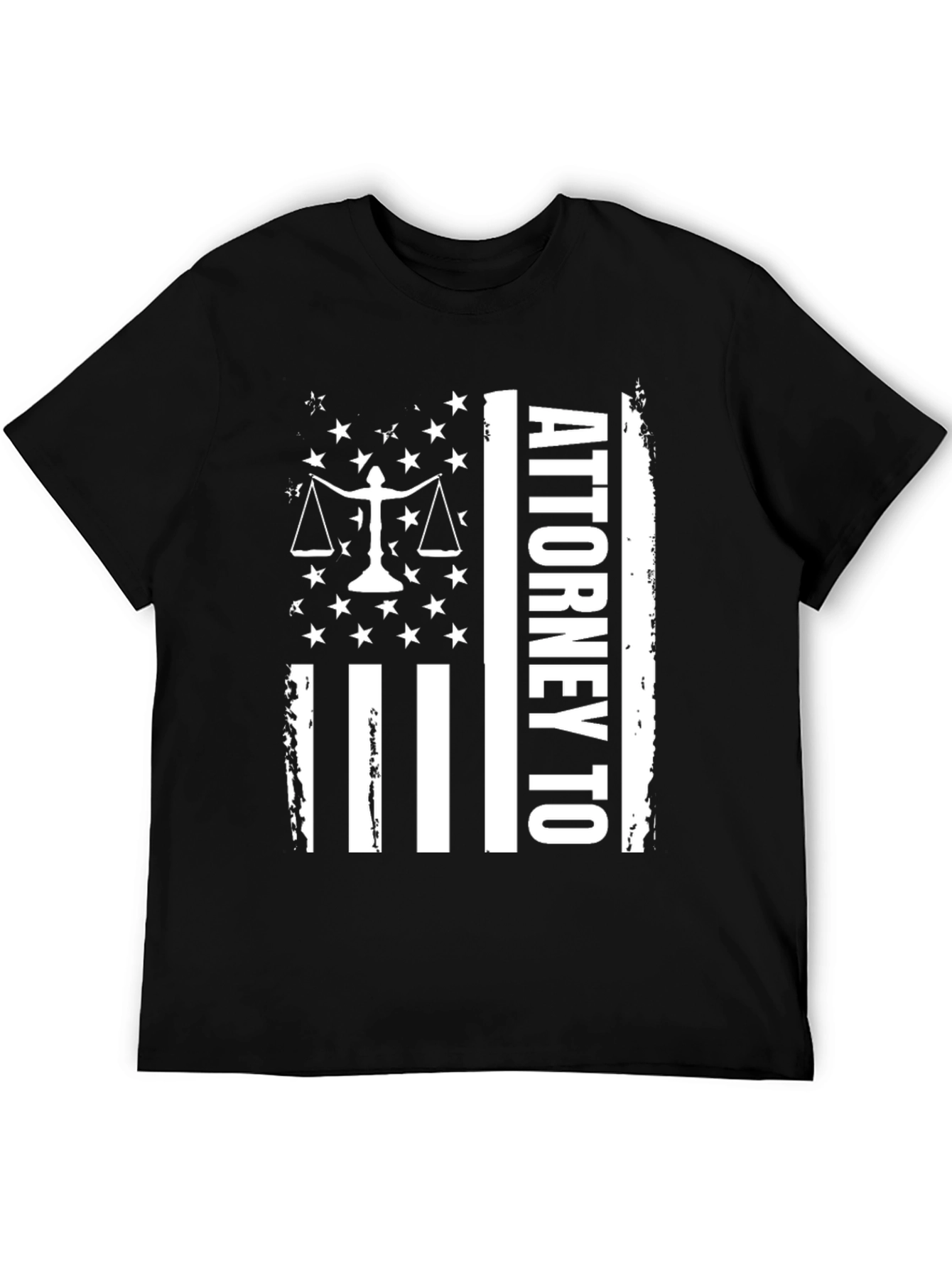 Attorney American Flag Graphic T-Shirt