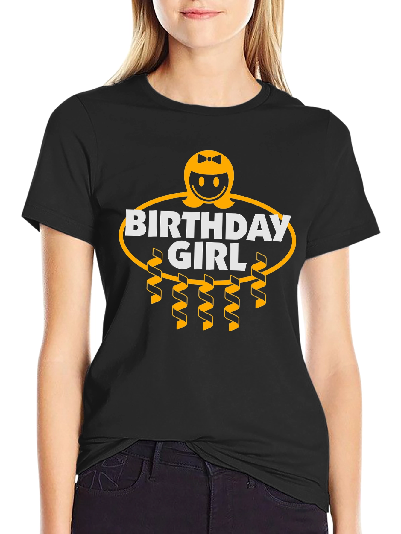 Birthday Girl T-Shirt - Black