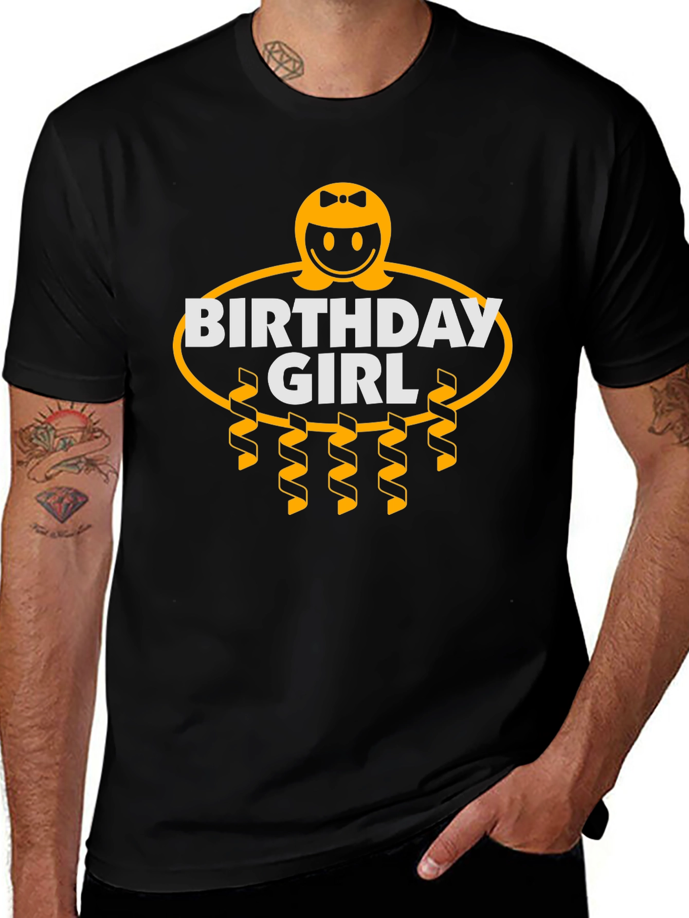 Birthday Girl T-Shirt - Black