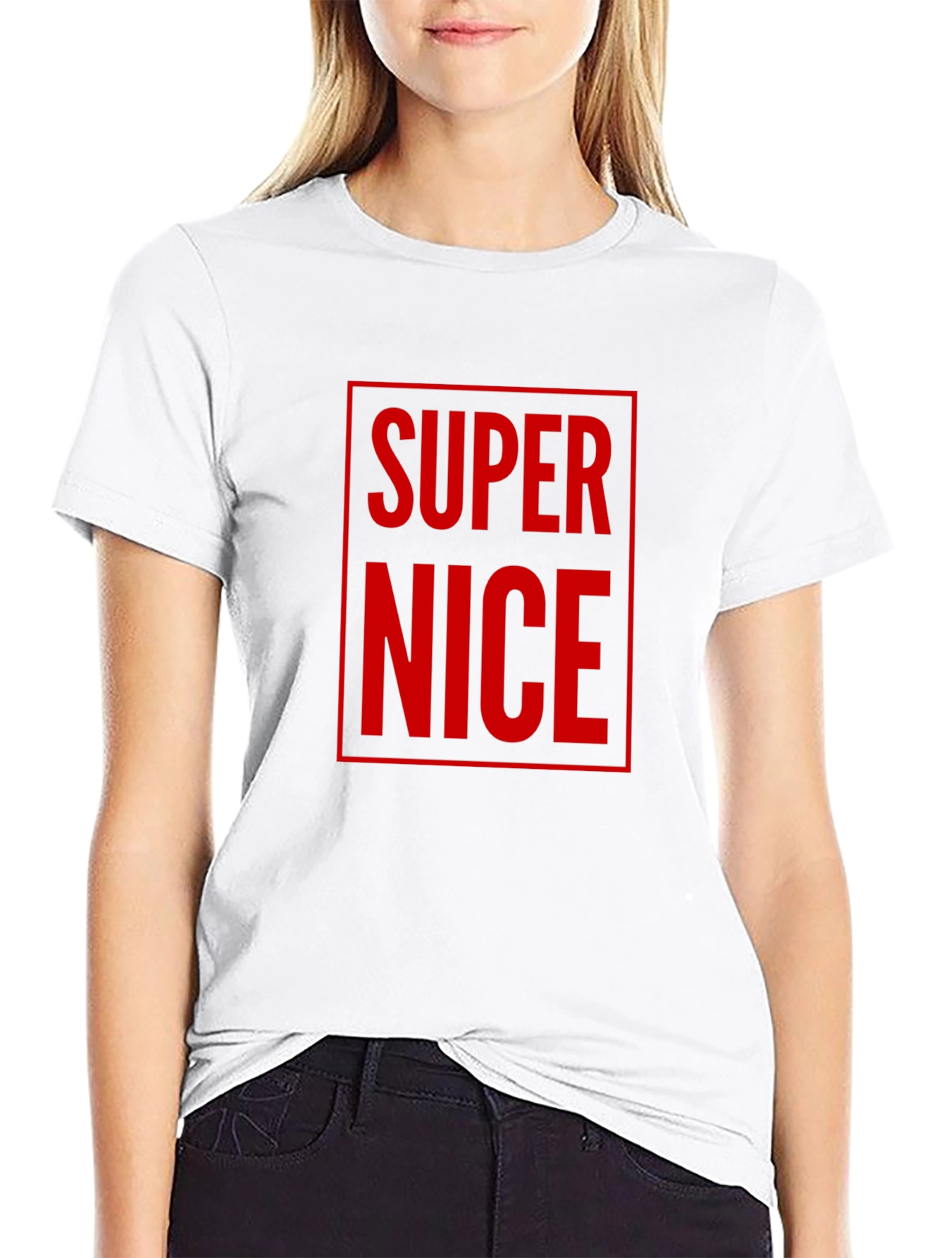 Super Nice Graphic Tee - Mens Black T-Shirt